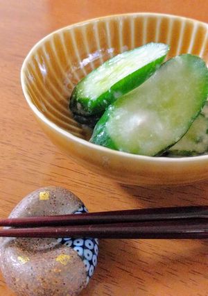 きゅうりの酒粕浅漬け-レシピのメイン写真