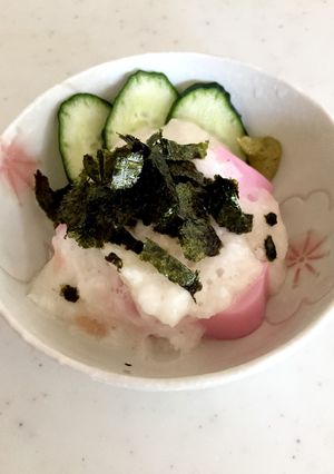 安くて簡単！山かけ蒲鉾。おもてなしにも◎-レシピのメイン写真