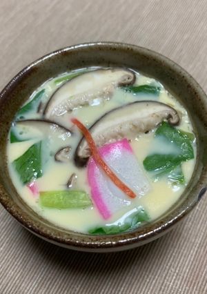 朝食にレンジで簡単茶碗蒸し-レシピのメイン写真