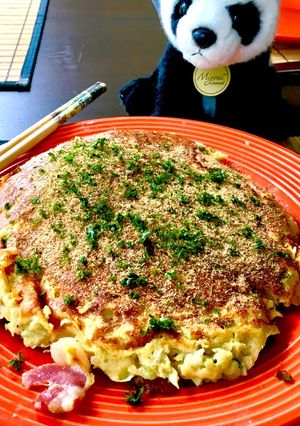 ダイナミックお好み焼き-レシピのメイン写真