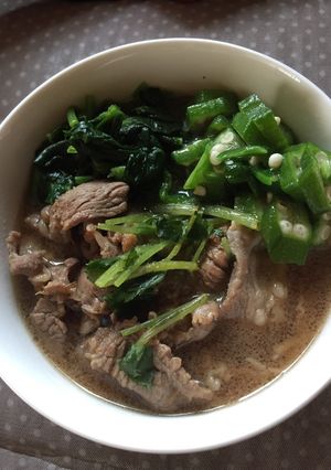 牛肉で夏の肉吸い風冷そうめんにも-レシピのメイン写真