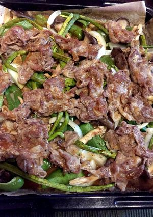 パーティーにも!ラムと野菜のオーブン焼き-レシピのメイン写真