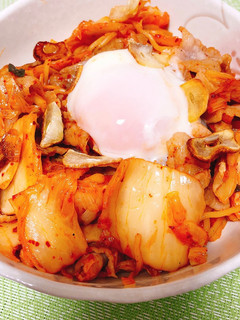 温玉キムチ焼きそば-レシピのメイン写真