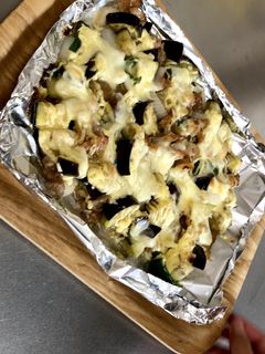 豚バラ肉とナスで味噌マヨチーズ焼き-レシピのメイン写真