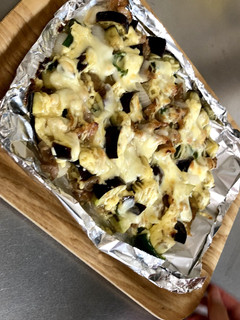 豚バラ肉とナスで味噌マヨチーズ焼き-レシピのメイン写真