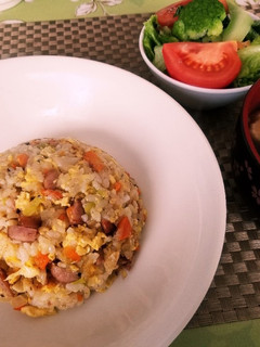 夏うま辛サムライ特製ガーリック焼飯♥️-レシピのメイン写真