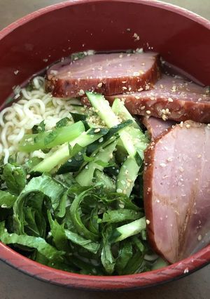 サッポロ一番しお冷ラーメン-レシピのメイン写真