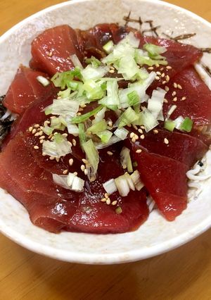 漬けマグロ丼-レシピのメイン写真