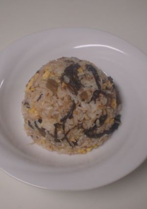 高菜としらすのチャーハン-レシピのメイン写真