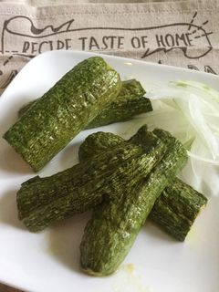 ズッキーニの揚げ浸し-レシピのメイン写真