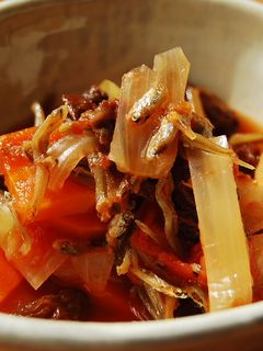 食べる煮干のトマト煮-レシピのメイン写真