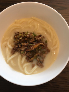 坦々クリームうどん-レシピのメイン写真