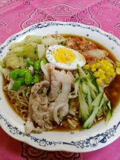 野菜たっぷり冷やしラーメン-レシピのメイン写真