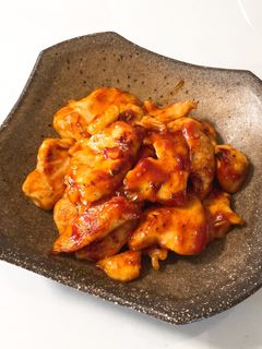 鶏胸肉のケチャップ炒め-レシピのメイン写真