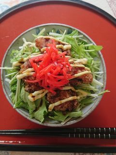 唐揚げ丼-レシピのメイン写真
