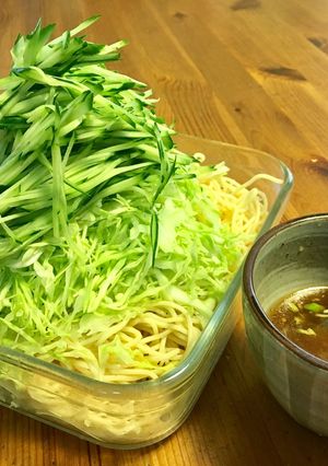 千切り野菜の冷製パスタ-レシピのメイン写真