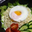 サッポロ一番で冷やし豆乳ラーメン