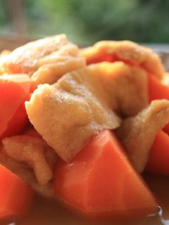 人参と油揚げの煮物-レシピのメイン写真