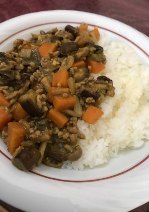 カレーそぼろ-レシピのメイン写真