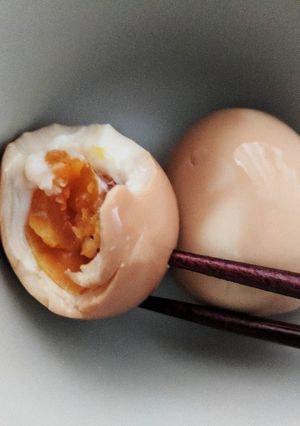 寿司酢とめんつゆで★簡単！絶品煮卵-レシピのメイン写真
