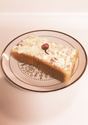 ❁桜とクリームチーズのトースト❁-レシピのメイン写真