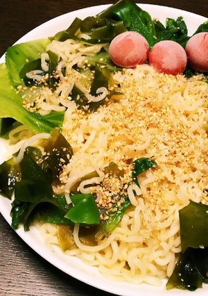 プチトマトのサラダつけ麺-レシピのメイン写真