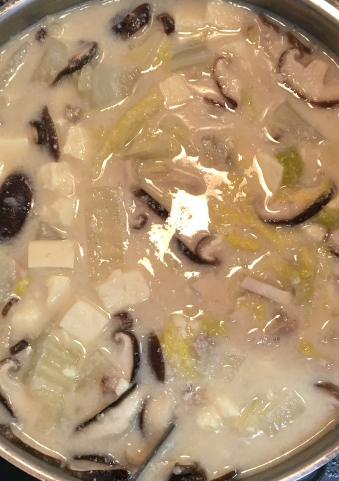 豆腐と白菜の粕汁-レシピのメイン写真