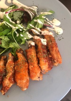 鶏手羽唐揚げの甘辛スイートチリソース和え-レシピのメイン写真