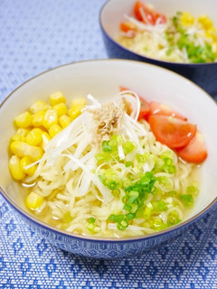 簡単夜食!ゆず風味☆冷た~いラーメン-レシピのメイン写真