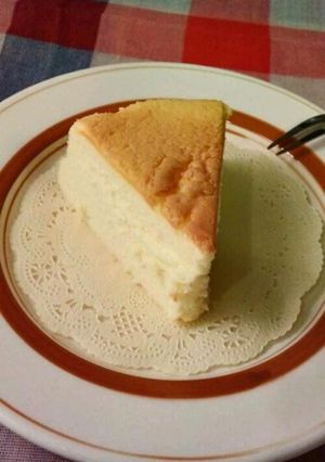 スフレチーズケーキ-レシピのメイン写真
