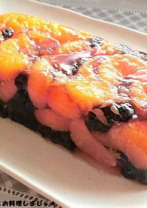 みかんとブルーベリーのフルーツテリーヌ-レシピのメイン写真