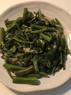 ☘空芯菜チーズ☘-レシピのメイン写真