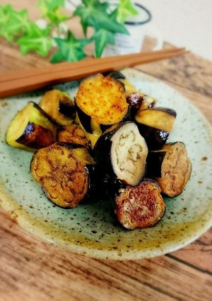 簡単！美味しい＊なすのバタポン焼き-レシピのメイン写真