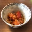 チャチャっとお手軽。トマトの和えもの