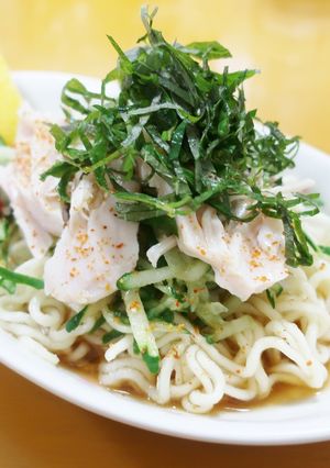 冷やしてびっくり涼味チュルンとお惣菜-レシピのメイン写真