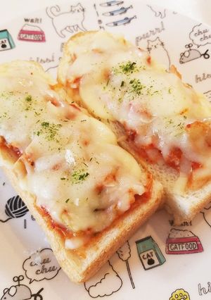 プチトマトとキムチのチーズトースト-レシピのメイン写真