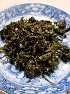 紫蘇ジュースの葉で簡単 美味☆紫蘇の佃煮-レシピのメイン写真
