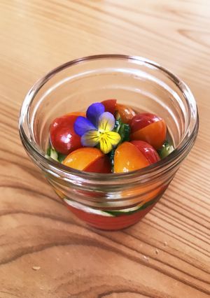 トマトジュースジュレ〜さっぱり前菜〜-レシピのメイン写真