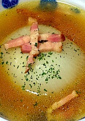 新玉ねぎコンソメスープ-レシピのメイン写真
