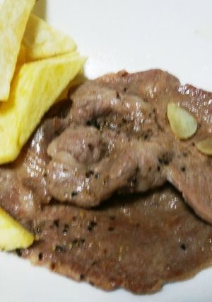 手間いらずの豚肉ガーリックソテー-レシピのメイン写真