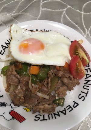 牛肉のスタミナ丼-レシピのメイン写真