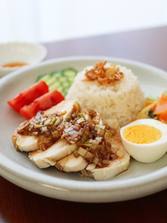 鶏胸肉でしっとり海南鶏飯-レシピのメイン写真