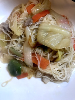 【5分で簡単】そうめんチャンプルー雑作り-レシピのメイン写真