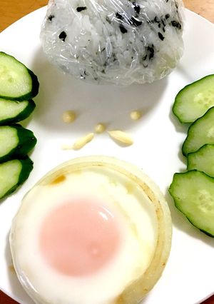 玉ねぎの目玉焼き-レシピのメイン写真