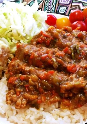 ルーを使って☆キーマカレー☆まとめ作り-レシピのメイン写真