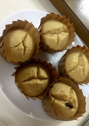 黒糖蒸しパン(レーズン入り)-レシピのメイン写真