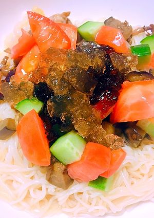 夏にぴったり！爽やかそうめん-レシピのメイン写真