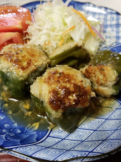 ふわふわなピーマン肉詰め♪-レシピのメイン写真