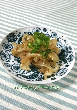 ミミガーのナンプラー炒め-レシピのメイン写真