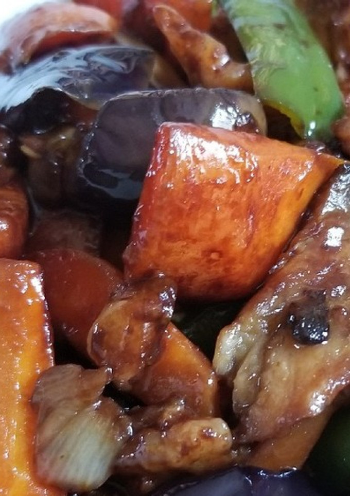 鶏皮を使った中華風野菜炒め-レシピのメイン写真